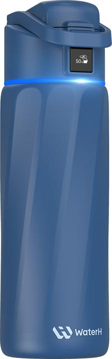 WaterH BOOST Chug Lid - Magnetite Blue (24oz./710ml) (0.71 l)