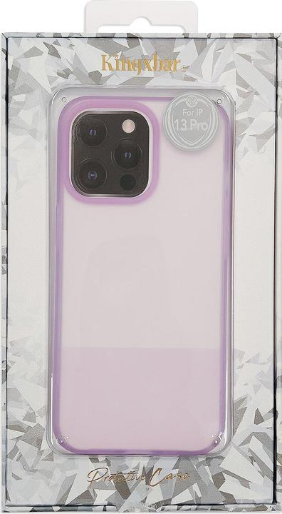 Immagine prodotto Kingxbar Custodia serie Plain Cover per iPhone 13 Custodia in silicone viola (Apple iPhone 13)