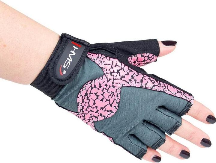 Immagine prodotto HMS Turnhandschuhe Pink/Grau rL (L, M, S)