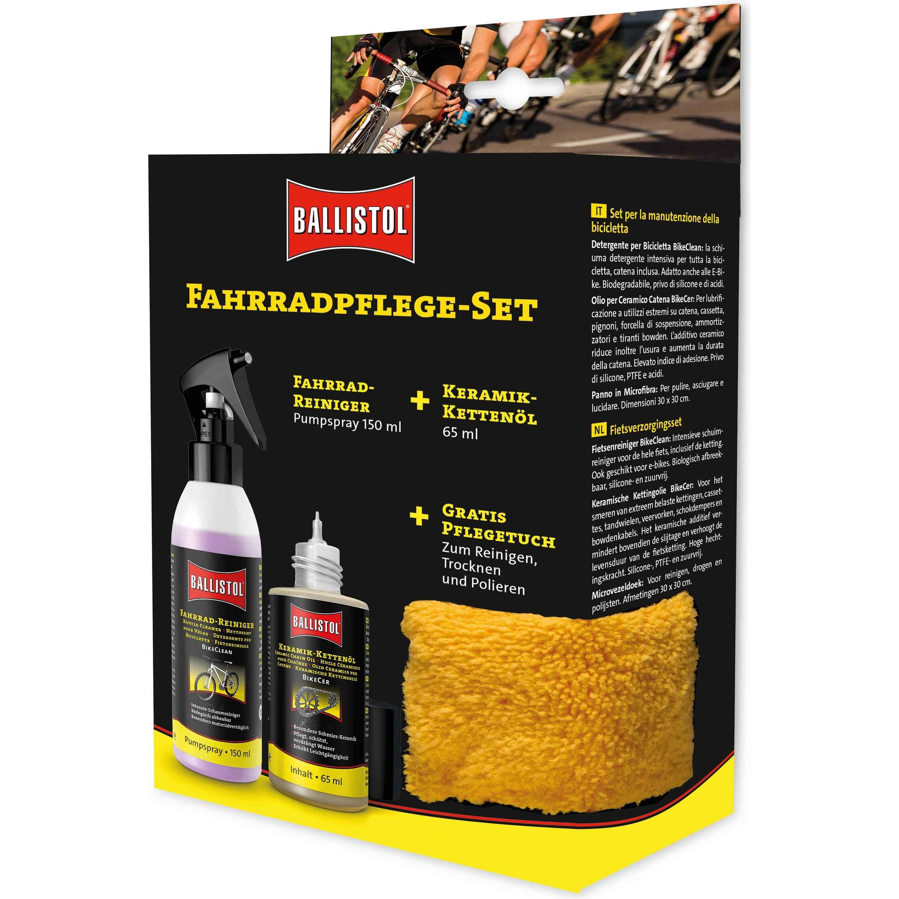 Ballistol, Veloreinigung + Velopflege, (65 ml)