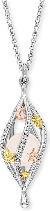Immagine prodotto Engelsrufer Collana Fiore della Vita (Pietra colorata, Argento 925, 60 cm)