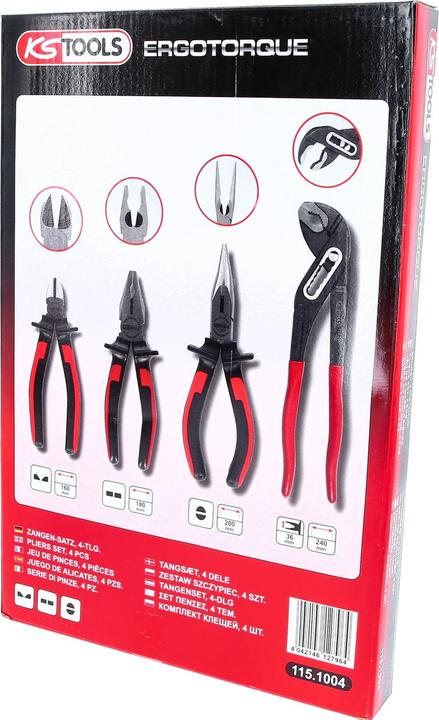 Image du produit KS Tools Jeu de pinces ERGOTORQUE