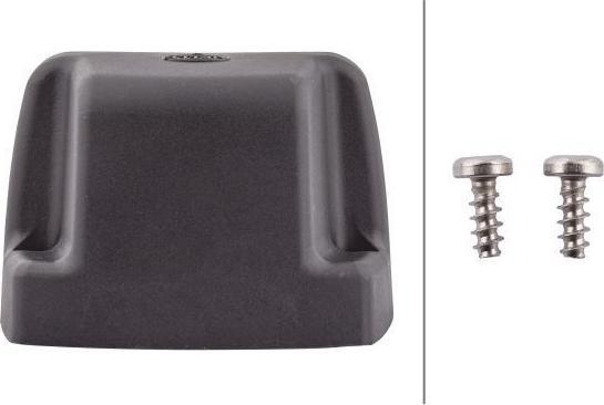 Actual product image Hella Exterior side-mounted licence plate light LED surface-mounted for FENDT VARIO