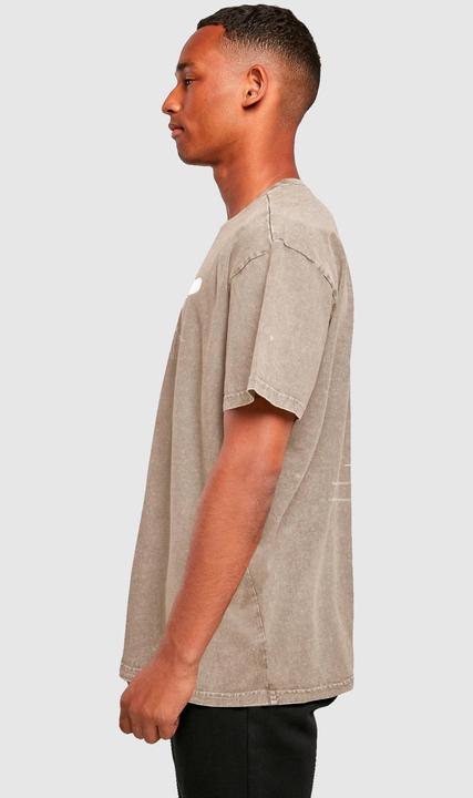 Actual product image Merchcode Love In The Air Acid Washed Heavy Oversize Tee - 136177 (M)