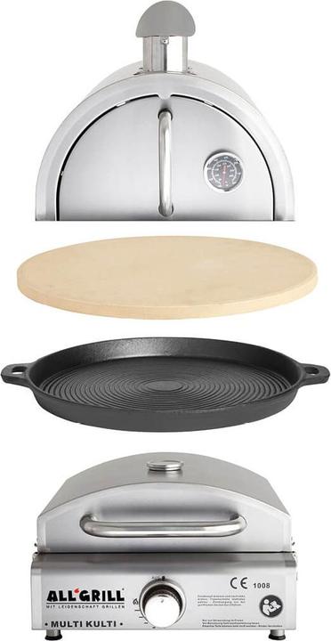 Image du produit All'Grill MULTI-KULTI® - Set 4 - AVEC SÉCURITÉ D'ALLUMAGE (comprend 4 articles)
