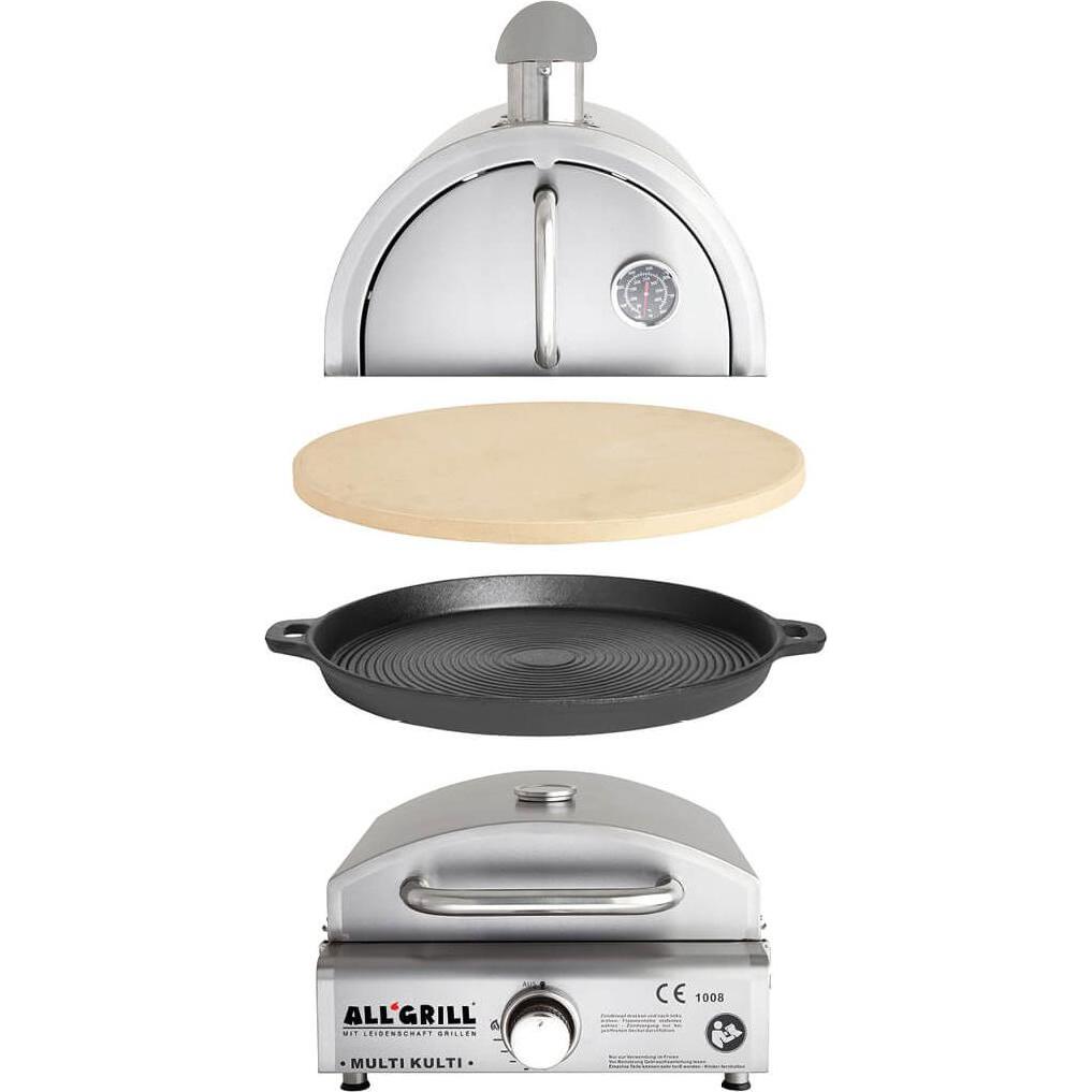 Thumbnail - All'Grill, Gasgrill, MULTI-KULTI - Set 4 - MIT ZÜNDSICHERUNG (besteht aus 4 Artikel)