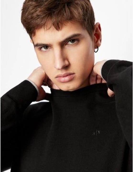 Produktbild Armani Exchange Crewneck Pullover mit besticktem Logo (XS)