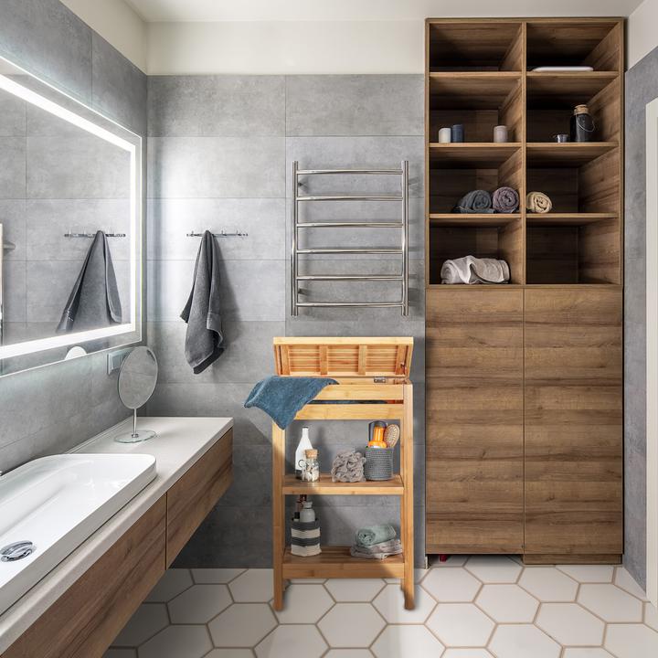 Produktbild Relaxdays Badregal (46 x 29.5 x 76.5 cm)