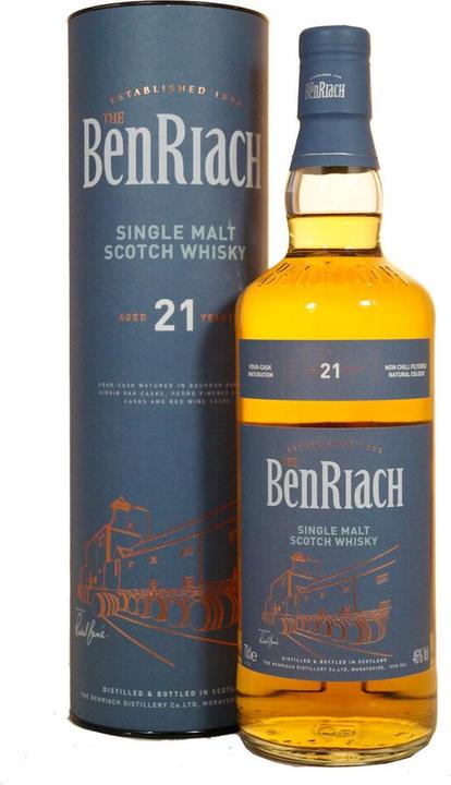 Immagine prodotto BenRiach Il Twenty One 21 Year Old (Whisky scozzese, 1 x 70 cl)