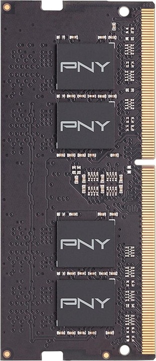 Produktbild PNY SO DDR4 PC 2666 CL19 non ECC (1 x 8GB, 2666 MHz, DDR4-RAM, SO-DIMM)