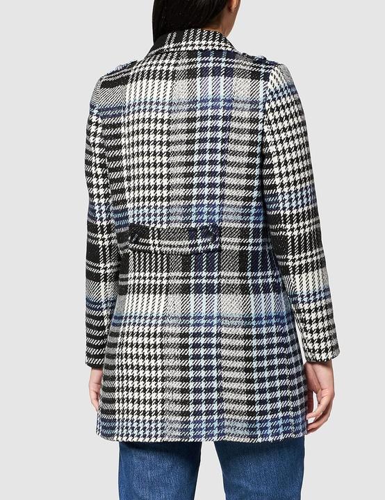 Actual product image Naf Naf Amalia Zwart Wide Women's Coat with Lining (38)