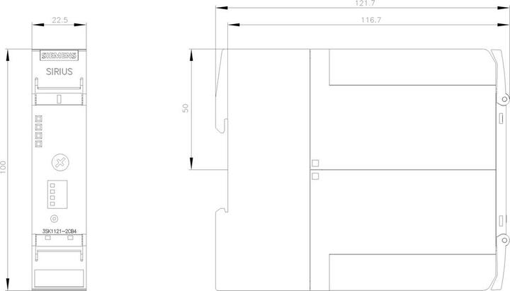 Produktbild Siemens Configurable safety relay,spring,0.05-3s