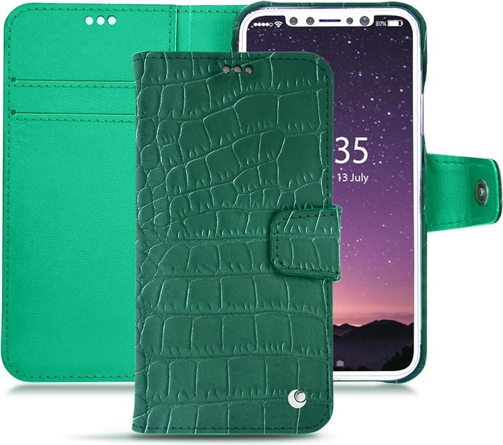 Actual product image Noreve Leather case wallet (Apple iPhone XS)
