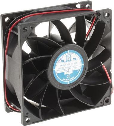 Produktbild RS PRO DC Axiallüfter 92mm 230m³/h 12Vdc (92 mm)