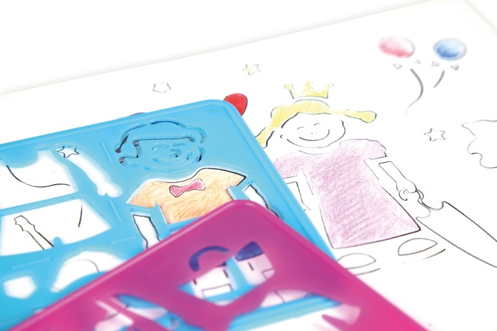 Actual product image Lena Drawing templates Figures