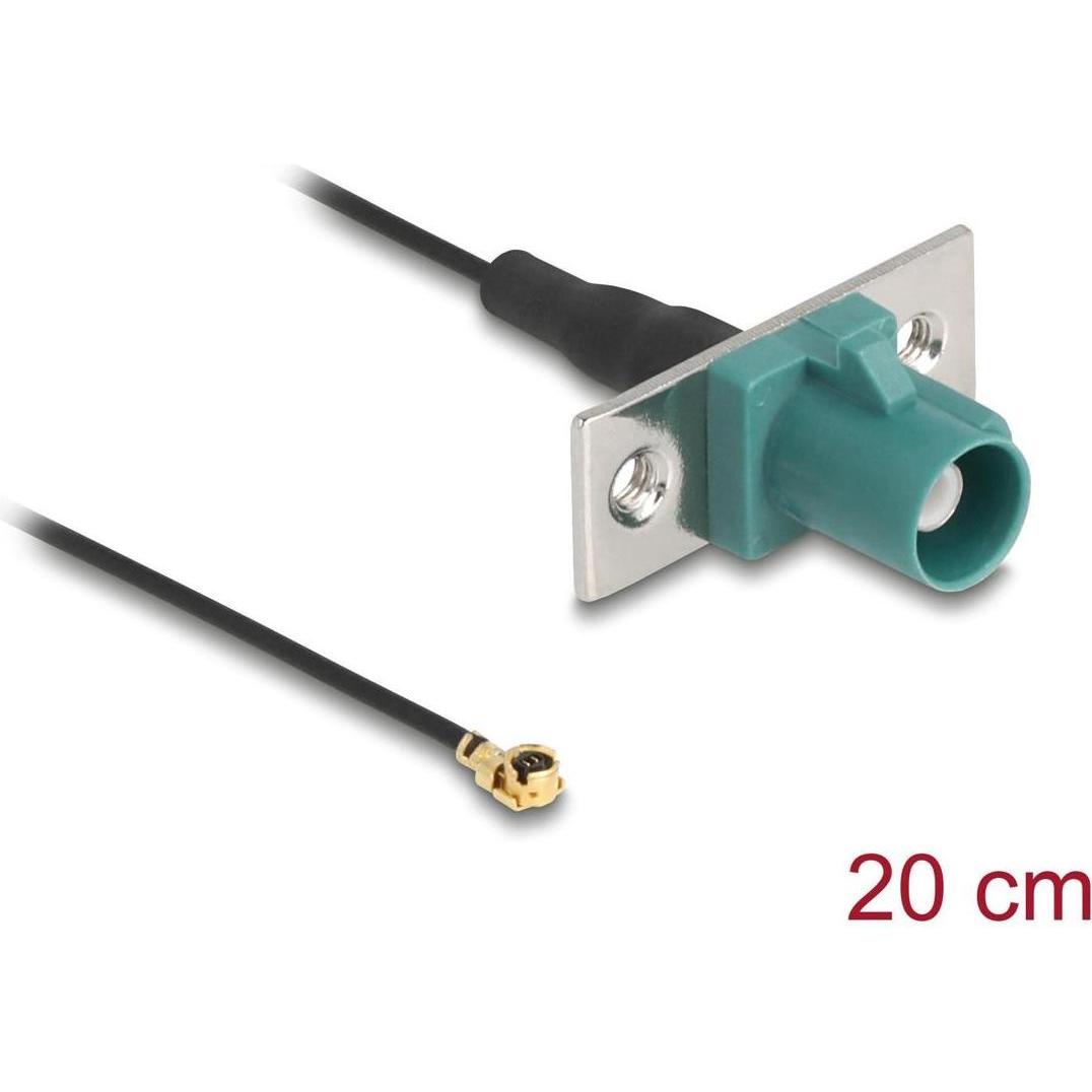 Delock Antennenkabel FAKRA E Stecker zu MHF I Stecker 1,13 - (Cavi antenna), Cavo antenna