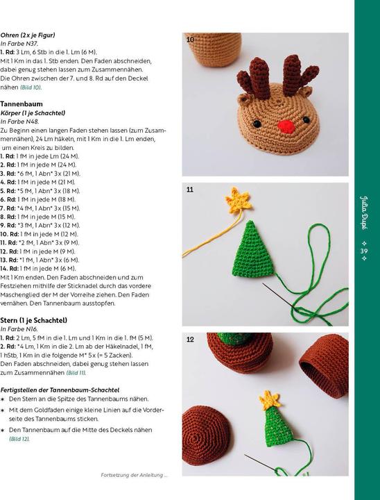 Produktbild Sweet Christmas - Das Amigurumi-Häkelbuch (Deutsch, Karin Leonhart, 2023)