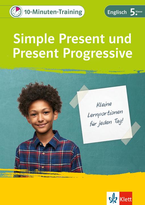 Produktbild 10-Minuten-Training Englisch Simple Present und Present Progressive 5. Klasse (Englisch, Deutsch, 2023)