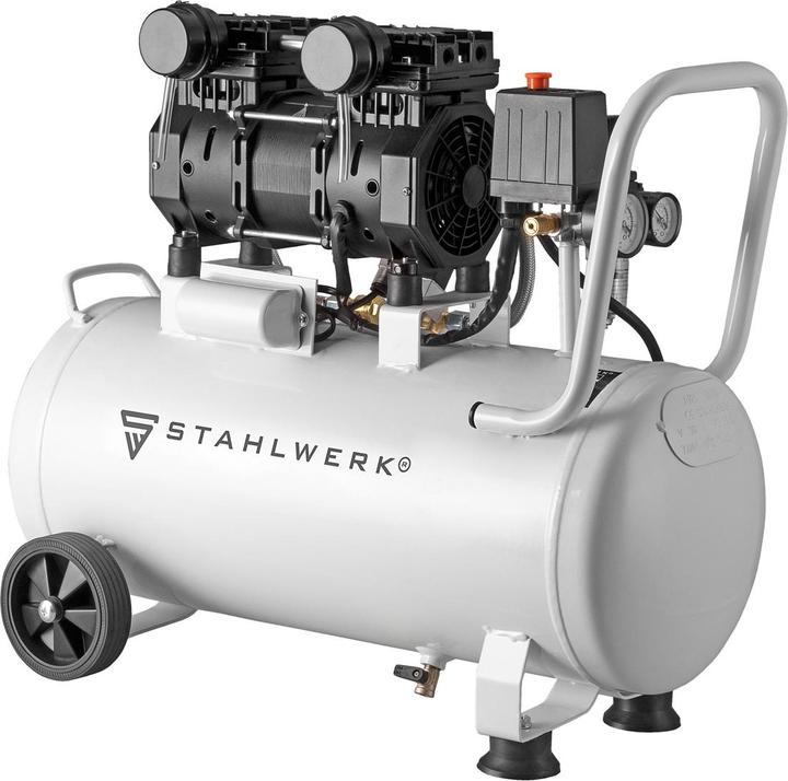 Actual product image Stahlwerk Compressed air compressor ST 310 Pro with 10 bar, 30 l tank, 69 dB 1.89 hp (10 bar, 30 l)