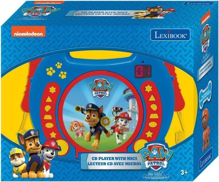 Produktbild Lexibook CD Player mit Mikrofone Paw Patrol