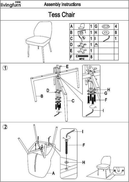 Image du produit Livingfurn Chairs