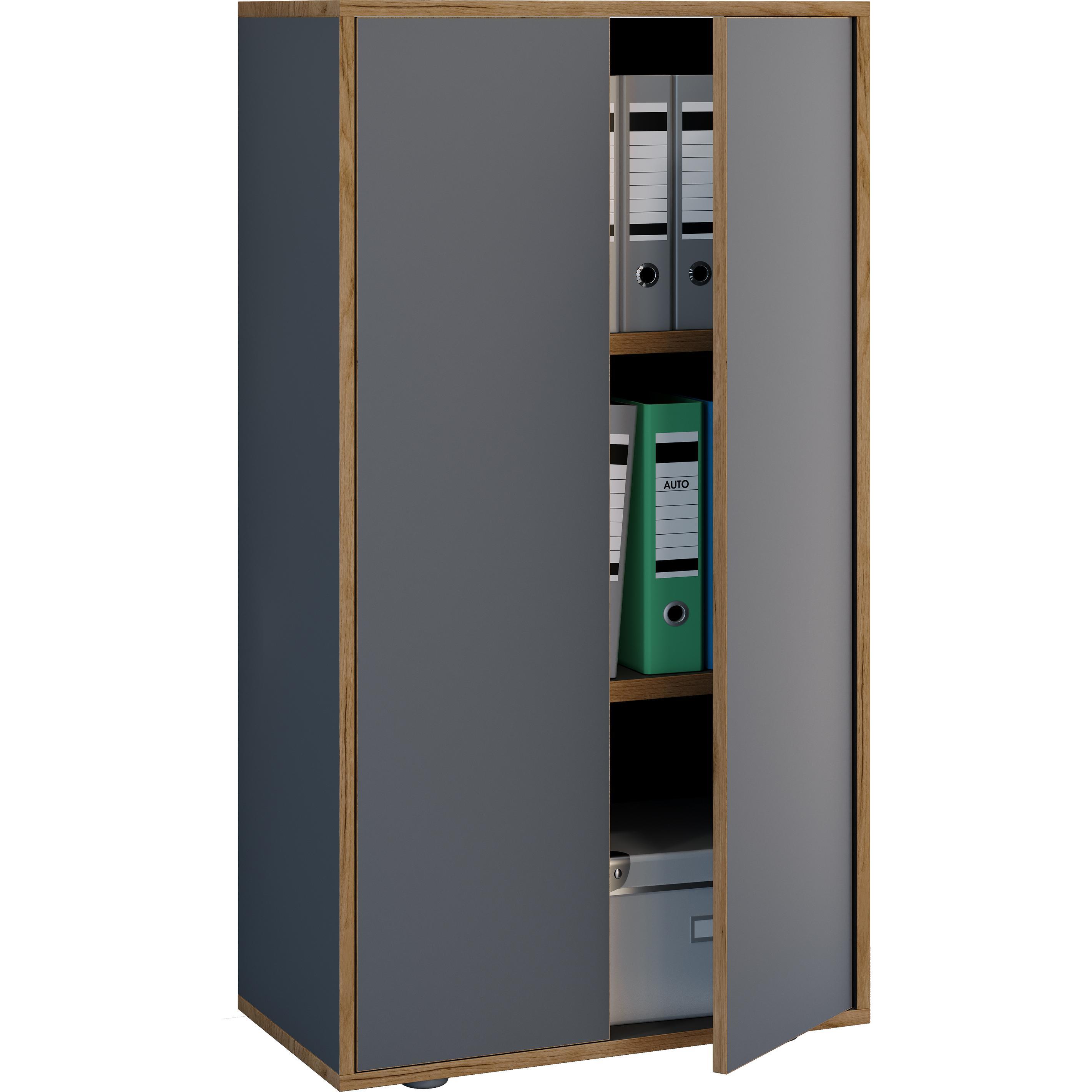 Thumbnail - VCM, Aktenschrank, Büroschrank Sideboard Salia 3fach B60 (110 x 60 x 33 cm)