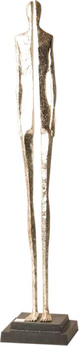 Actual product image Schlittler Human, aluminium, silver H: 127 cm