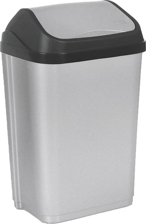 Actual product image keeeper Swantje litter bin 25l sil (43566.75 l)