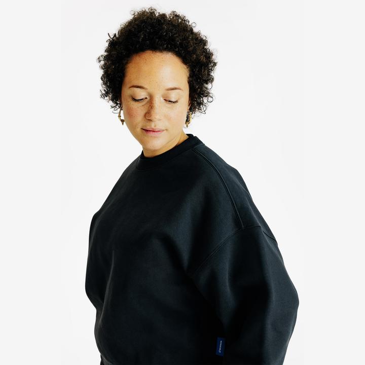 Produktbild Decathlon Sweatshirt Damen Rundhals Baumwolle-Polyester (S)