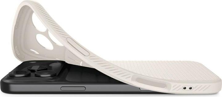 Actual product image Spigen - Liquid Air - iPhone 17 Pro Max - Natural Titanium (Apple iPhone 17 Pro Max)