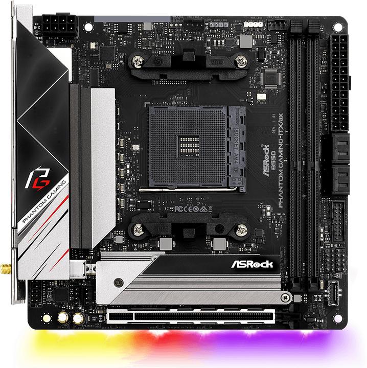 Produktbild AsRock B550 Phantom Gaming ITX (AM4, AMD B550, Mini-ITX)