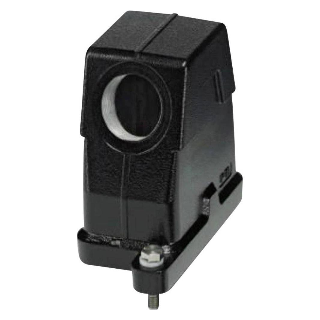 Phoenix Contact Tüllengehäuse HC-HPR-B06-HHWH-1STM20-EM-BK 1411878 1 St., Elektronikkabel + Stecker, Schwarz