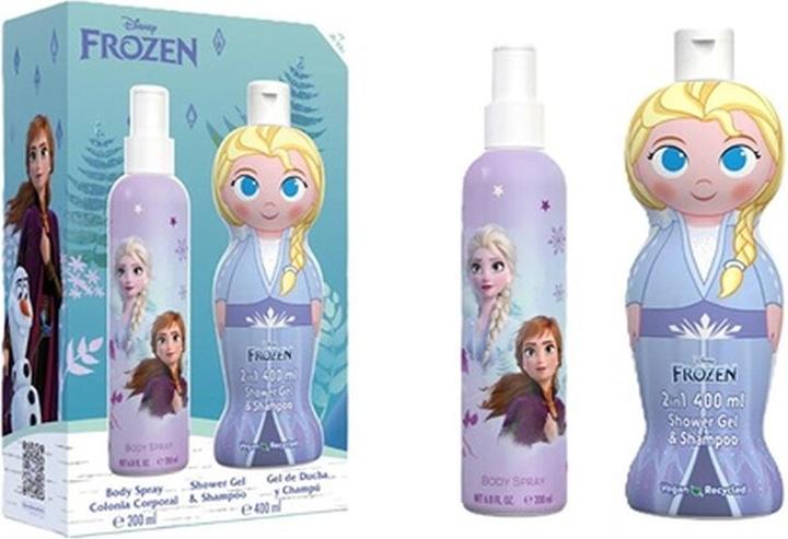 Immagine prodotto EP Line Disney Frozen Spray Corpo 200 Ml Gel Doccia e Shampoo 2 In 1 400 Ml (200 ml)