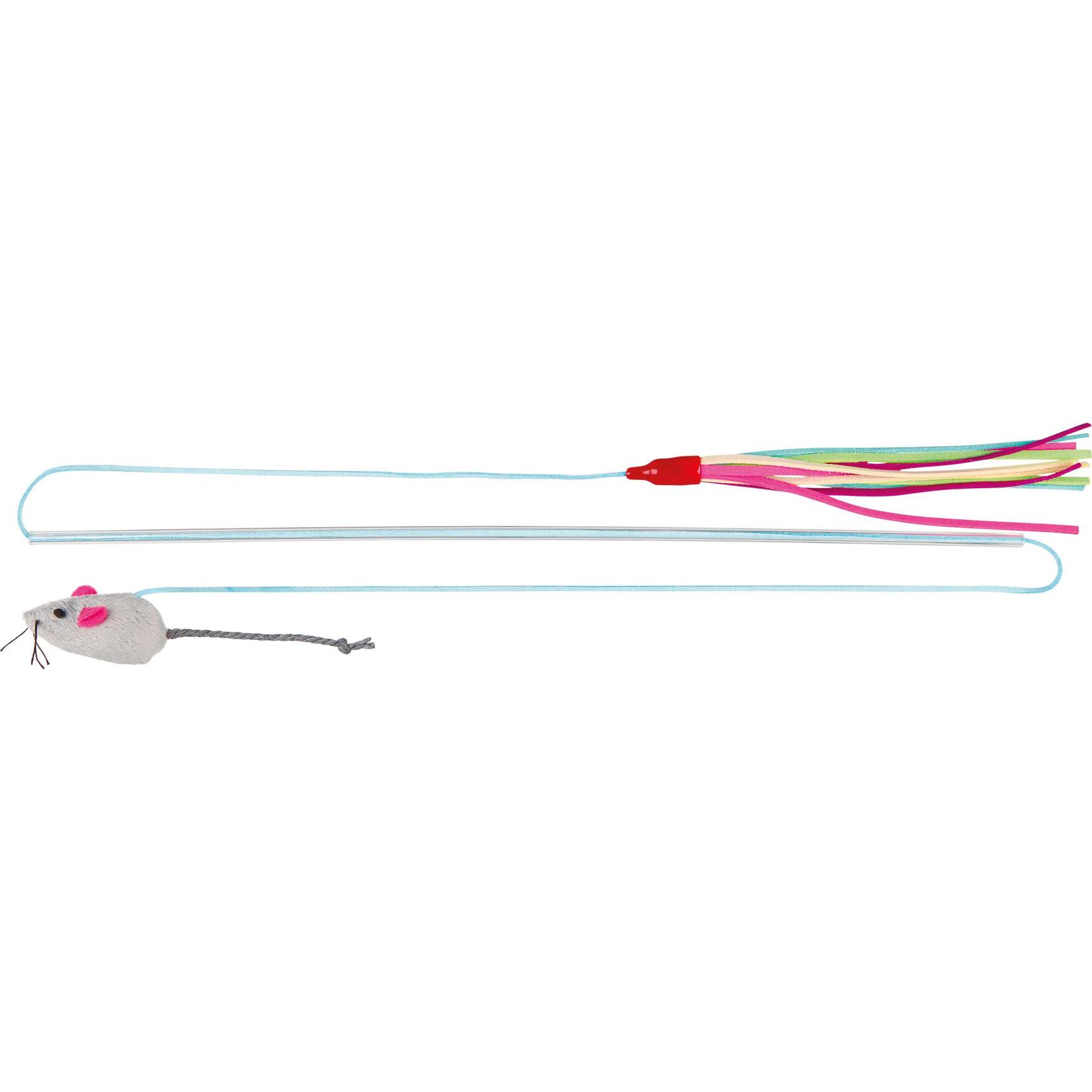 Comparer les prix de Trixie Canne A Peche Avec 2 Jouets Pour Chat 40cm