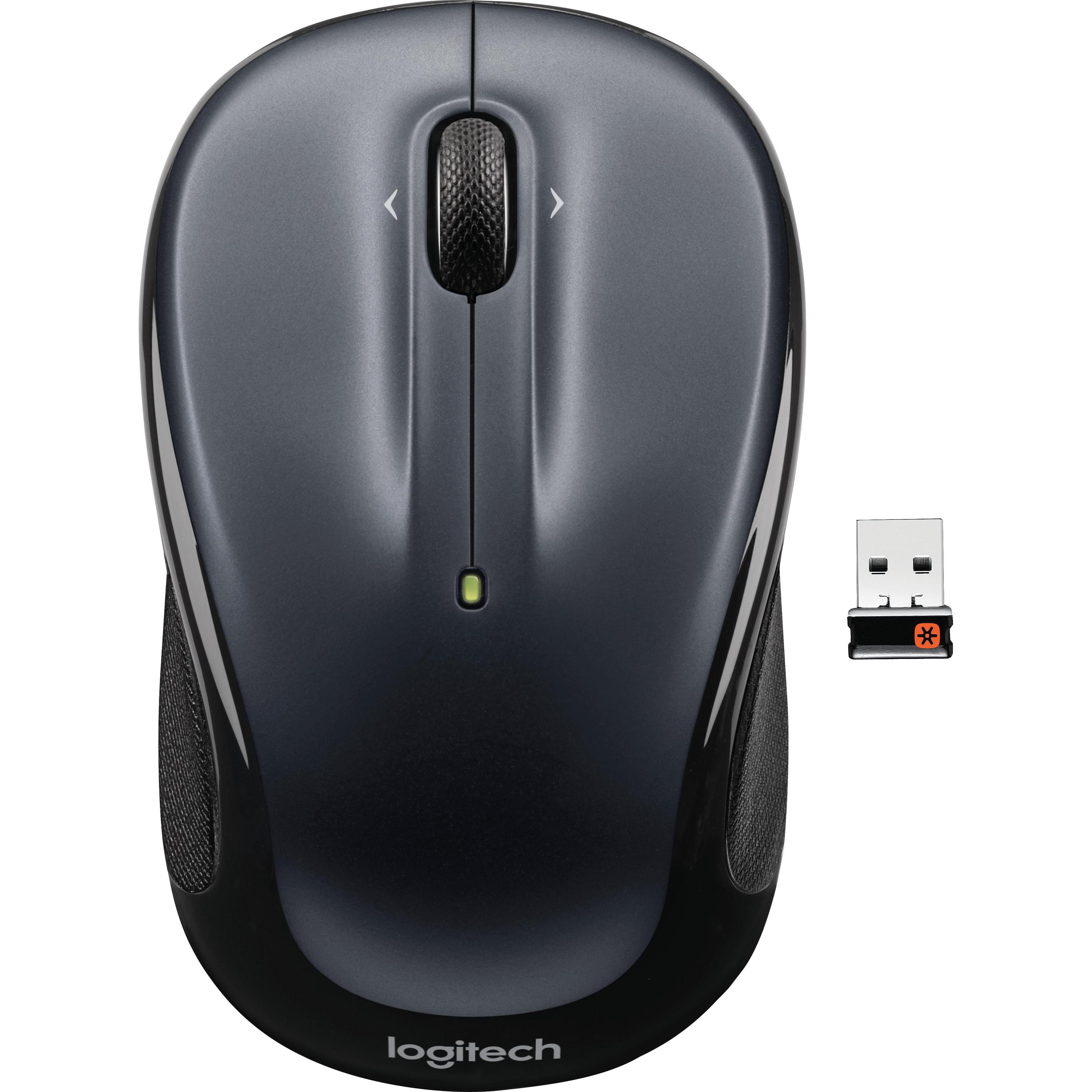 Logitech M325 (Senza fili), Mouse, Grigio