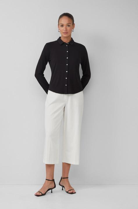 Immagine prodotto s.Oliver T-Shirt Jerseybluse mit Perlmuttknöpfen (44)