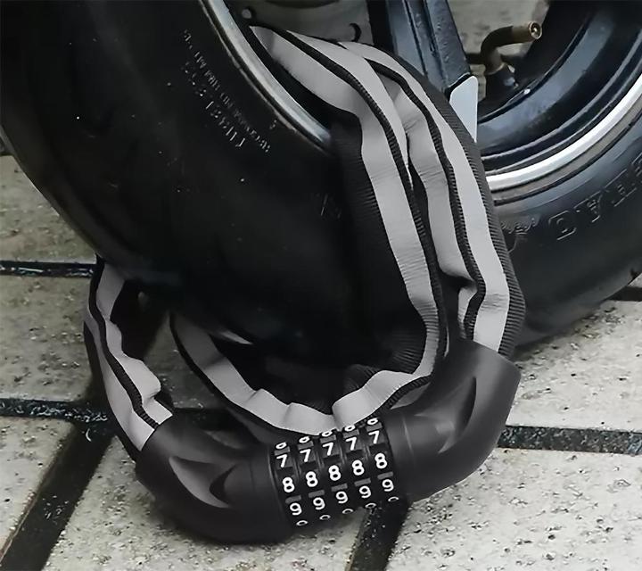 Produktbild Mobygo Kettenschloss Chainy Digit (90 cm)