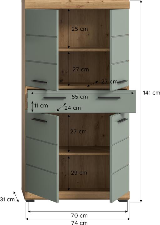 Produktbild Xonox Home Scout (74 x 31 x 141 cm)