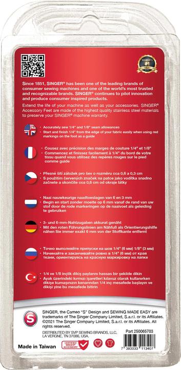 Image du produit Singer Pied-de-biche