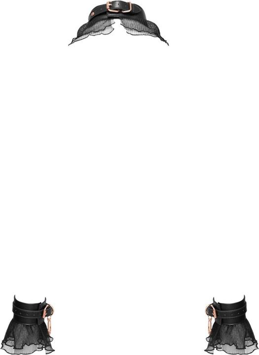 Actual product image Bad Kitty Bondage Set Frill