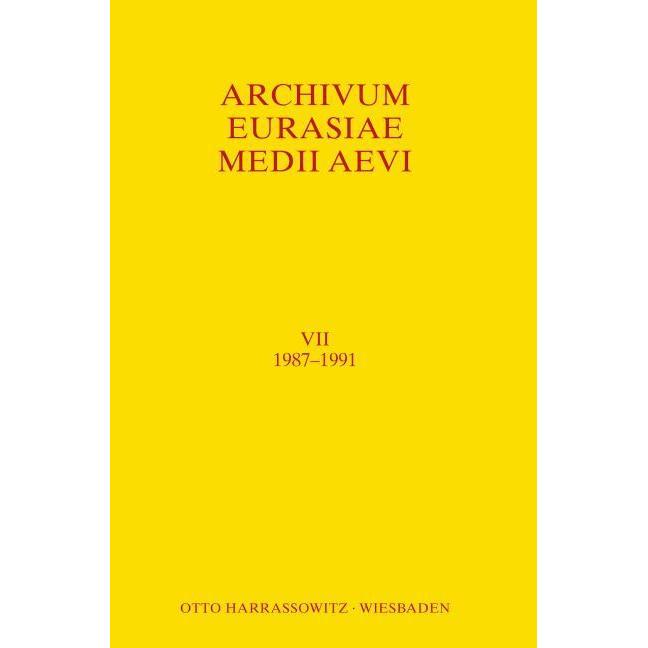 Archivum Eurasiae Medii Aevi VII 1987-1991, Fachbücher von Peter B. Golden, Thomas T Allsen, A. P. Martinez, Th. S. Noon...