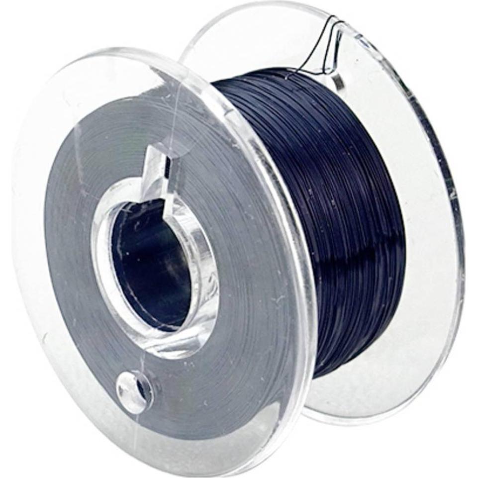 Donau, Kabelleitung, KUPFER LACKDRAHT 0,10 mm - 100 m - schwarz (100 m)