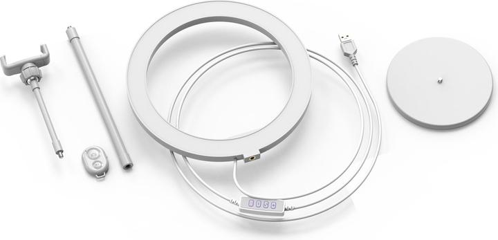 Actual product image DigiPower 10" LED ring light kit (Ring light)