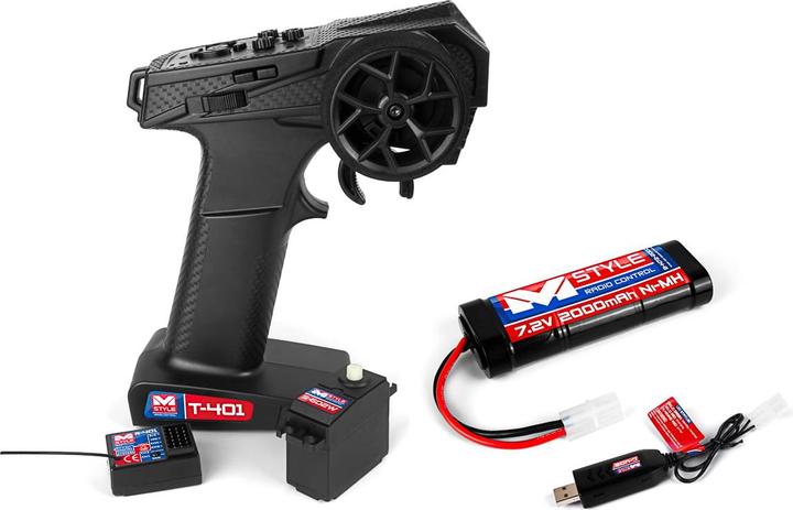 Produktbild Wittmax R/C Set - Radioset, Servo, Battery and Charger