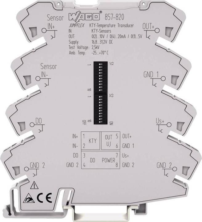 Produktbild Wago KTY-Messumformer 857-820 1 St.