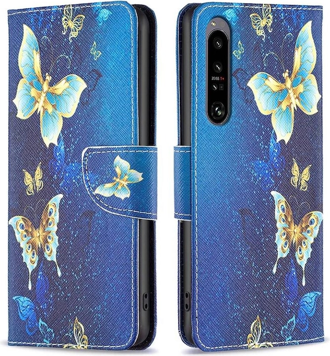 Schmetterling blau