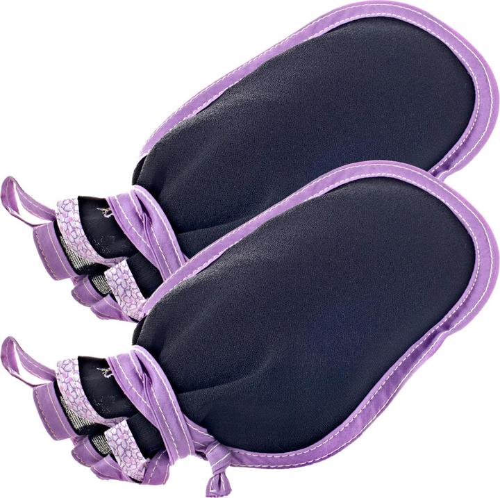 Immagine prodotto Natura Punto Guanto esfoliante per viso e corpo, nero, viola