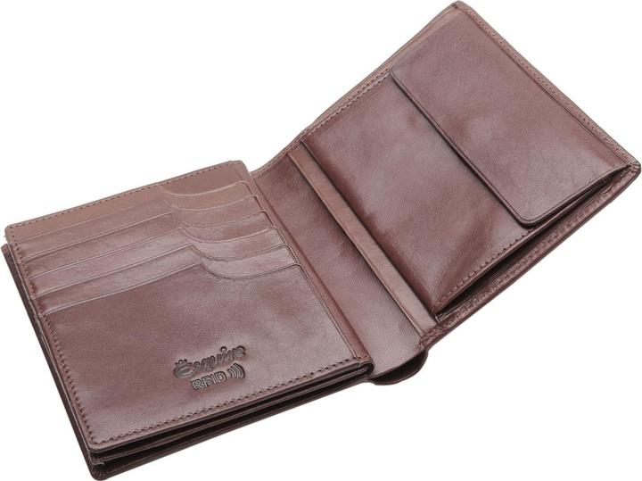 Actual product image Esquire Toscana wallet RFID leather 11 cm