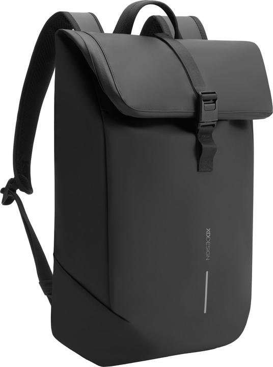 Actual product image XD Design RUCKSACK URBAN FLAP-TOP BLACK P/N: P706.2601 (18 l)