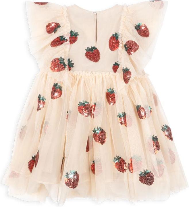 Produktbild Konges Slojd Yvonne Fairy Kleid Strawberry (104)